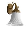 Sapho Marsala MC077 Nástenné osvětlenie E14, 13cm, keramický tienidlo, bronz