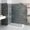 Roth Calida Walk-In Screen 100 cm, čierny elox s CI TWF 10020 NIF