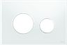 Tece Loop Button sklo biele 9240650