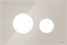 Tece Loop Button cover beige glass 9240617