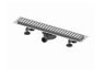 Žľab Tece Linus s roštom 70 cm, nerezová oceľ 15100079