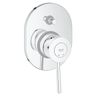 Grohe BauClassic Podomietková umývadlová batéria s prepínačom, chróm 29047000