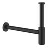 Grohe Profi Kovový umývadlový sifón 5/4", čierny fantóm 29509KF0