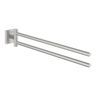 Grohe Start Cube Otočný držiak na uteráky 43,8 cm, Supersteel 40976DC0