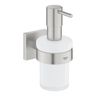 Dávkovač tekutého mydla Grohe Start Cube, Supersteel 41098DC0
