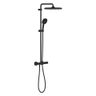 Sprchový systém Grohe Profi Tempesta 250 Cube s nástenným termostatom, matná čierna 266892431