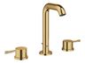 Grohe Essence Umývadlová batéria, trojotvorová, Cool Sunrise 20296GL1