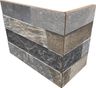 Ceramica Rondine Cubics dlaždice 20x10x15 rohové vonkajšie viacfarebné