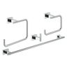 Grohe Essentials Cube Sada kúpeľňových doplnkov 4 v 1 40778001