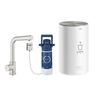 GROHE Red Mono zásuvka v tvare C, veľkosť M, Supersteel 30325DC1