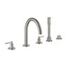 Grohe Atrio Pětiotvorová vanová baterie, Supersteel 19922DC3