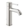 Grohe Essence Nová umývadlová batéria s výtokom, Supersteel 23589DC1