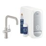 Štartovacia súprava Grohe Blue Home s výtokom v tvare U, Supersteel 31456DC1