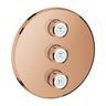 Grohe Grohtherm SmartControl Triple Flow Control Cover, teplý západ slnka 29122DA0