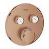 Grohe Grohtherm SmartControl Termostat s 2 ventilmi, kartáčovaný Warm Sunset 29119DL0