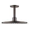Súprava sprchovej hlavice a stropného sprchového ramena Grohe Rainshower SmartActive, tvrdý grafitový lesk 26477A00
