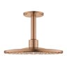 Súprava sprchovej hlavice a stropného ramena Grohe Rainshower SmartActive 310, kartáčovaný teplý západ slnka 26477DL0