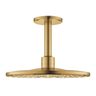 Súprava sprchovej hlavice a stropného ramena Grohe Rainshower SmartActive 310, kartáčovaná, Cool Sunrise 26477GN0