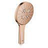 Ručná sprcha Grohe Rainshower SmartActive 130 3 trysky, teplý lesk Sunset 26574DA0