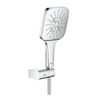 Grohe Rainshower SmartActive 130 Cube Ručná sprcha s hadicou a držiakom, chróm 26588000