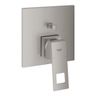 Grohe Eurocube Jednopáková umývadlová batéria s prepínačom, Supersteel 24062DC0