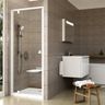 Ravak Otočné sprchové dvere 90 cm Transparentné biele PDOP1-90 03G70101Z1