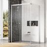 Ravak Matrix Sprchový kút 100x80 ľavý priehľadný alubright MSDPS-100/80 0WLA4C00Z1