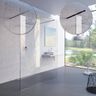 Ravak Sprchový kút Walk-In-Free 160 cm, transparentný/lesklý hliník