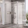 Ravak Blix Slim Pevná stena 90 cm, ALU lesk/transparent BLSPS-90 X9BM70C00Z1