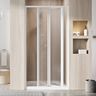 Ravak Supernova Sprchové dveře 100 cm, white+grape SDZ3-100 02VA01O2ZG