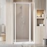 Ravak Supernova Sprchové dveře 80 cm, white+grape SDOP-80 03V401O2ZG