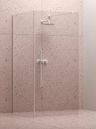 Ravak Walk-In Corner 120x80 cm, biely mat/čierne sklo Corner-120/80 GW1CG4E00Z1