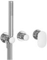 Ravak Spring Sprchový set s podomietkovou dvojpákovou batériou s telesom, chrom SG065.00 X070534