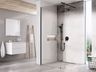 Ravak Walk-In Wall Sprchová stena 120 cm, transparent/čierny Wall Set-120 GW9WG030SZ1