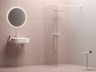 Ravak Walk-In Wall Sprchová stena 160 cm, transparent/biely Wall Set-160 GW9WS0E0SZ1