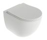 Ravak Chrome závesné WC, vrátane WC dosky SoftClose, AquaSpin, biela X03121