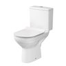 Cersanit City WC kombi CleanOn včetně sedátka Slim SoftClose, duroplast, bílá K35-037