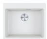 Franke Maris MRG610-54FTL Granitový drez bez odkvapkávača, 59x50cm, biely led, 114.0661.452