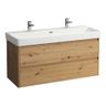 Laufen Base 2.0 Skříňka pod umyvadlo 117 cm, divoký dub H4113221082671
