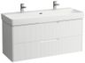 Laufen Juna Skrinka pod umývadlo 117 cm, biela matná H4115421092601