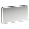 Laufen Base 2.0 Zrcadlo 120x70 cm s LED osvětlením, černá mat H4443831084501