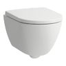 Laufen Pro X Zavesené WC, silent flush, LCC biela H8208634000001