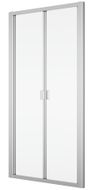 Ronal Divera Sprchové dveře 90 cm zalamovací, aluchrom/čiré D22K0905007