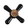 RAV Slezák Hand warm, black/brass KR1002CMATSM