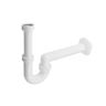 Bruckner Umývadlový sifón 5/4", nízky, DN40, biely 151.125.0
