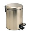 Gedy Potty Odpadkový kôš 3 l SoftClose, matná zlatá farba 320987