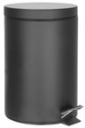 Aqualine Simple Line Odpadkový kôš 3 l, matná čierna 26103