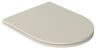 Isvea Infinity WC doska Slim Soft Close, odnímateľné, ivory 40KF0532I