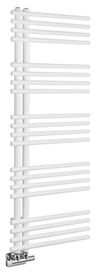 Sapho Nympha LLN125W Radiátor kombinovaný, 50x125 cm, bílá mat