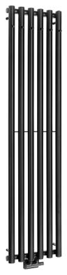 Sapho Pilon IZ132T Radiátor kombinovaný, 41,8x180 cm, černá mat
